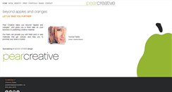 Desktop Screenshot of pearcreative.ca